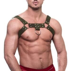 🦋B2G1🦋CALEXOTICS Colt Camouflage Men’s Chest Harness Gay Rave